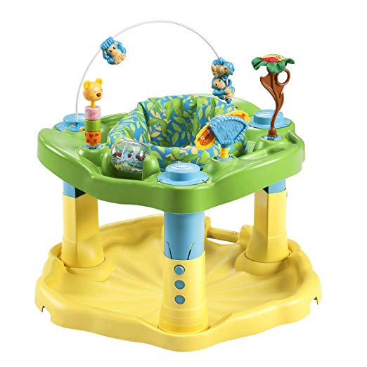 Evenflo ExerSaucer Bounce and Learn Activity Centre Zoo Friends