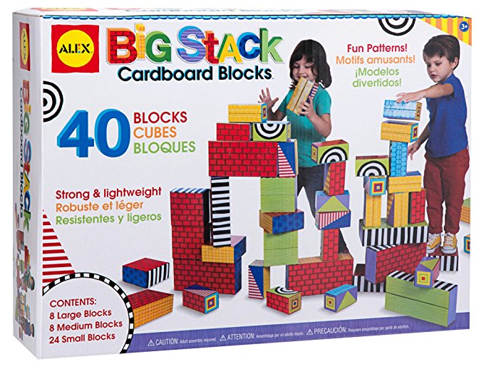 ALEX Toys Big Stack Cardboard Blocks