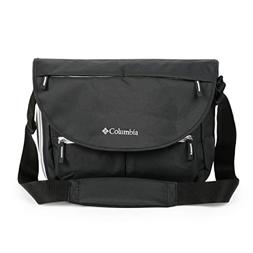 Columbia Outfitter Messenger Diaper Bag, Black