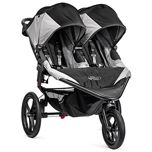Baby Jogger 2014 Summit X3 Double Jogging Stroller, Black/Gray
