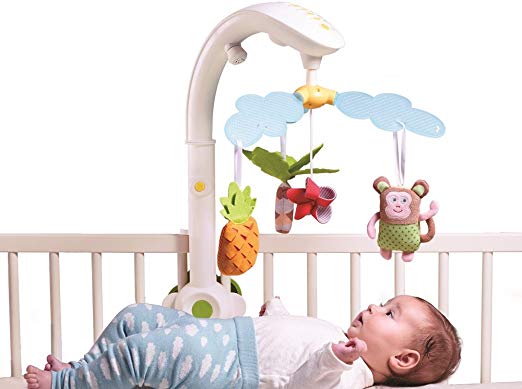 Taf Toys Baby Crib Mobile – Tropical Mobile with Light Projection and Music