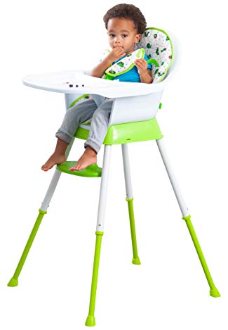 Creative Baby The Very Hungry Caterpillar 3 in 1 High Chair, Leaves