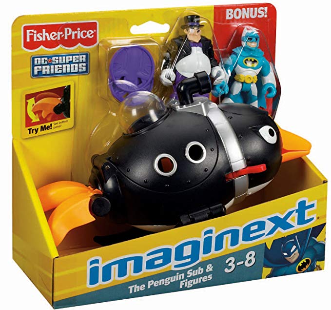 Fisher-Price Imaginext Super Friends Penguin & Batman