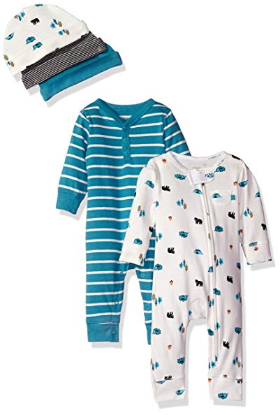 Carter's Baby 5-Piece Coverall and Cap Set