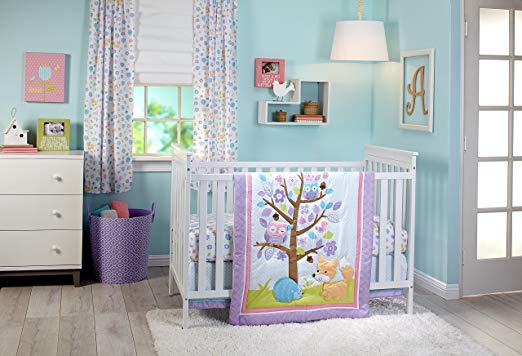 Little Love by NoJo Adorable Orchard 3 Piece Set, Multi-Colored