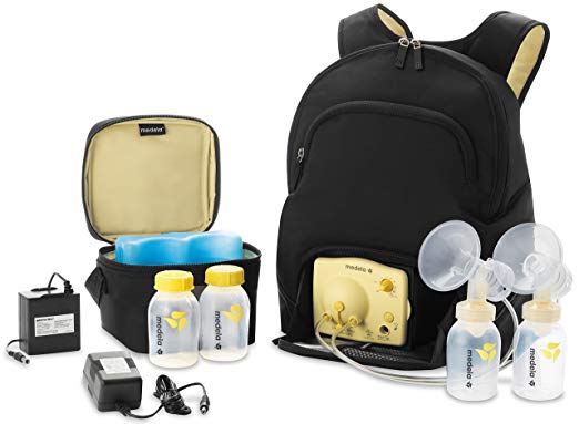 Medela Pump in Style Advanced Double Electric Breast Pump with Backpack, 2-Phase Expression Technology with One-touch Let-down Button, Adjustable Speed and Vacuum