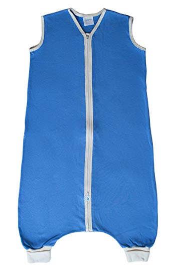 CastleWare Baby- Organic Cotton Rib Knit- Sleeper Bag for Walkers- Sleeveless-16 Mos-3T