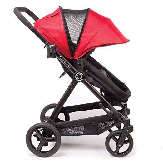 Contours Bliss 4-in-1 Convertible Stroller System, Crimson